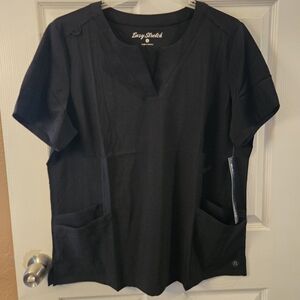 Scrubs!! Women's Black Scrub Top